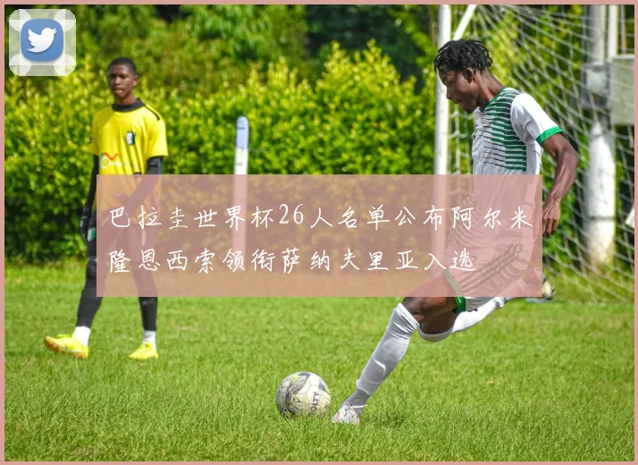 巴拉圭世界杯26人名单公布阿尔米隆恩西索领衔萨纳夫里亚入选